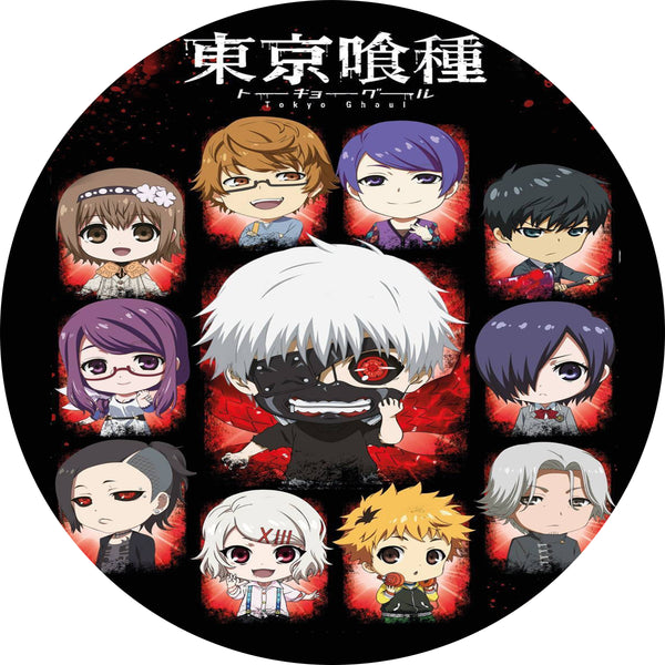 Tokyo Ghoul Personalized Edible Print Premium Cake Topper Frosting Sheets 5 Sizes