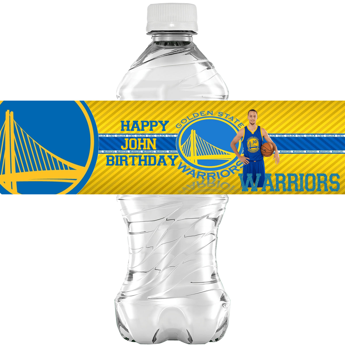 Golden State Warriors Vinyl Waterproof Stickers for Water Bottle, Hydro  Flask