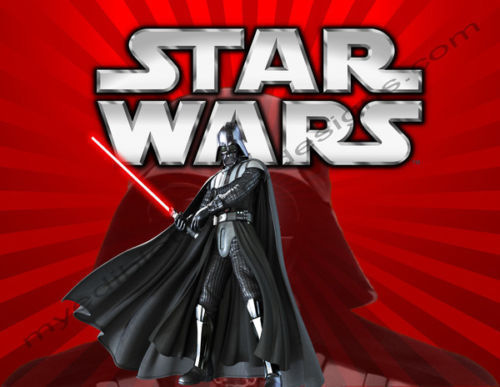 Star Wars Personalized Edible Print Premium Cake Topper Frosting Sheets 5 Sizes
