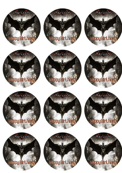 Batman Personalized Edible Print Premium Cake Toppers Frosting Sheets 5 Sizes