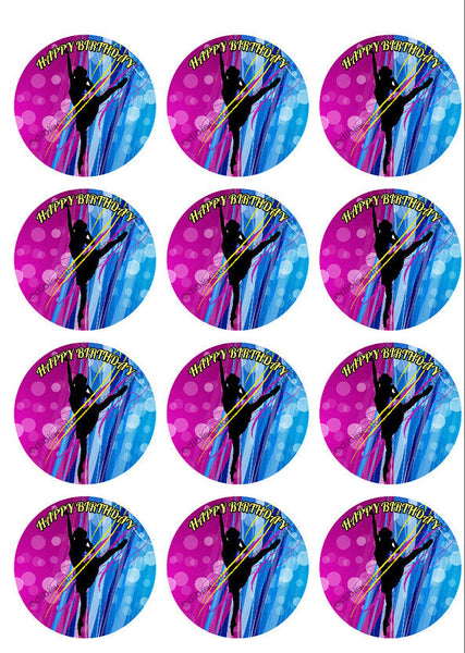 Dance Personalized Edible Print Premium Cake Toppers Frosting Sheets 5 Sizes