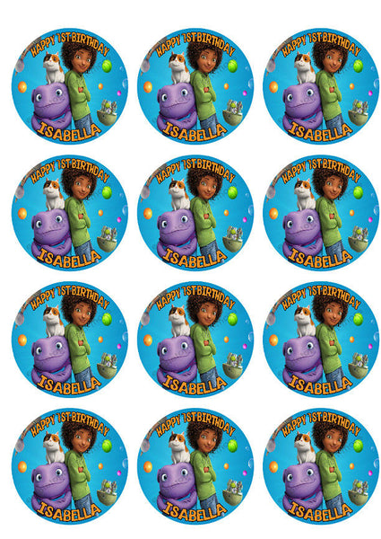 DreamWorks Home Personalized Edible Print Premium Cake Toppers Frosting Sheets 5 Sizes