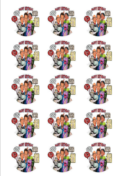 Jeff Dunham Ventriloquist Personalized Edible Print Premium Cake Toppers Frosting Sheets 5 Sizes
