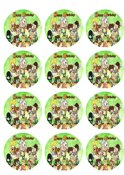 Loud House Personalized Edible Print Premium Cake Topper Frosting Sheets 5 Sizes