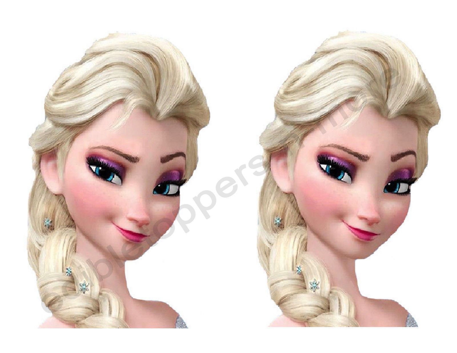Disney Frozen Elsa Edible Birthday Cake Topper With Your Personalised  Message