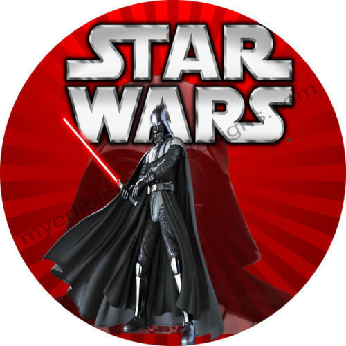 Star Wars Personalized Edible Print Premium Cake Topper Frosting Sheets 5 Sizes